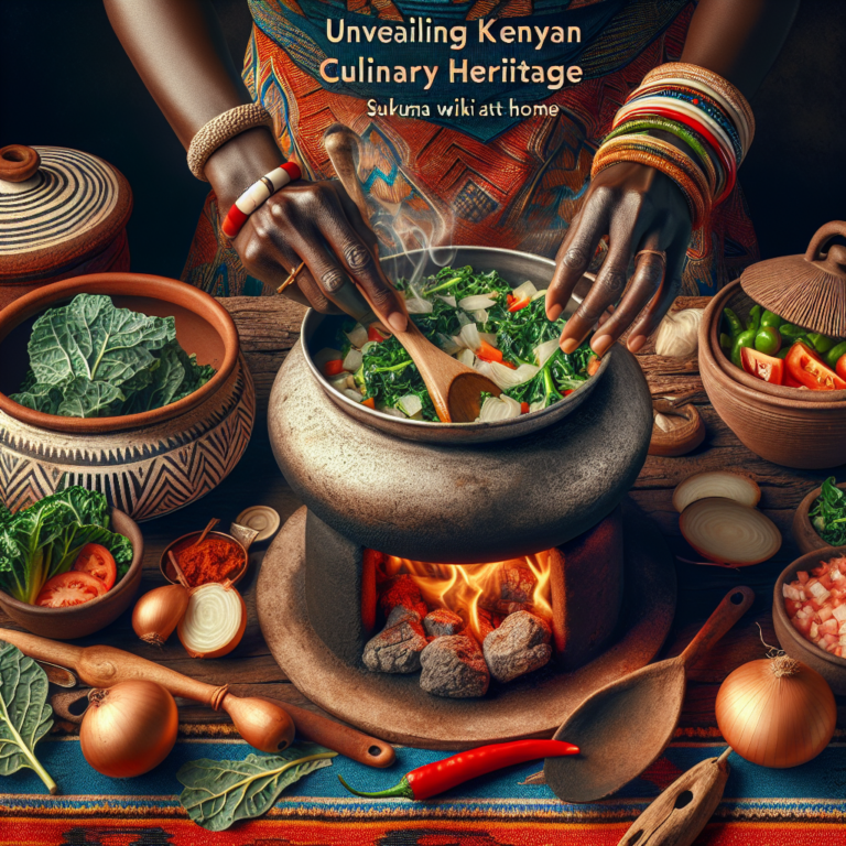 Unveiling Kenyan Culinary Heritage: Master Sukuma Wiki at Home
