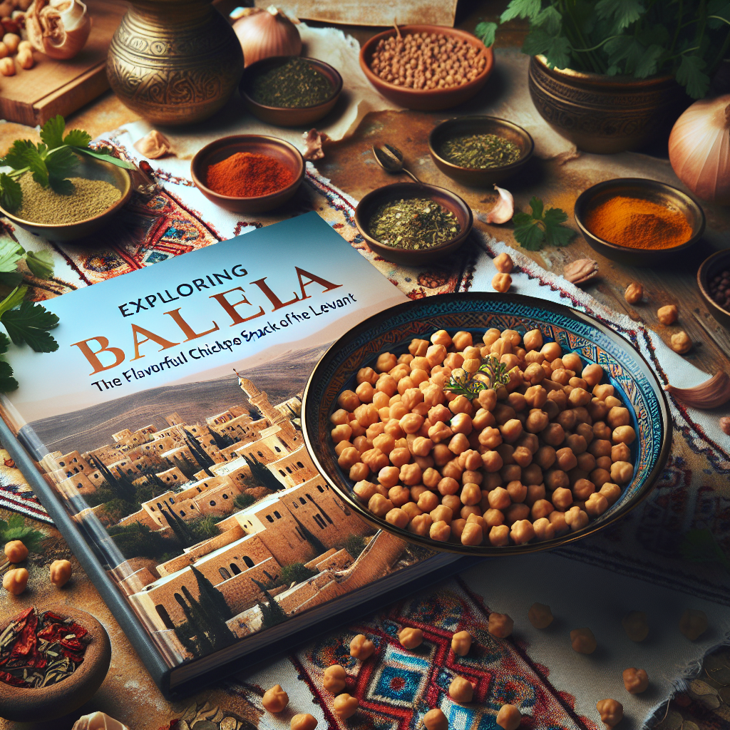 Exploring Baleela: The Flavorful Chickpea Snack of the Levant