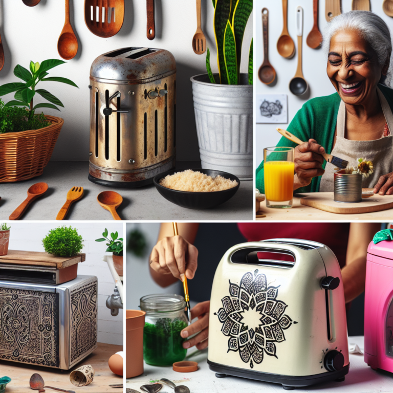 Creative Upcycling Ideas to Refresh Your Kitchen Appliances
