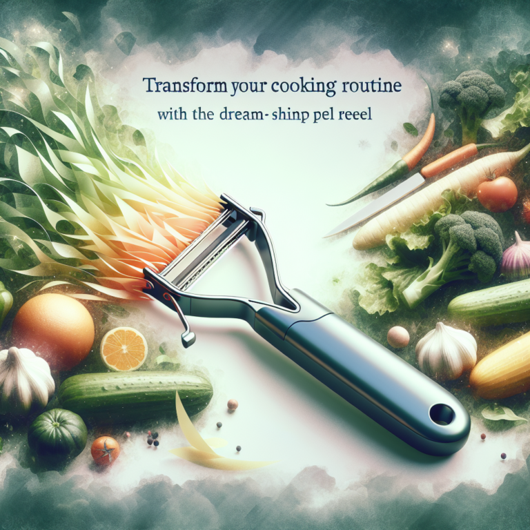 Transform Your Cooking Routine with the Dreamfarm Sharple Peeler