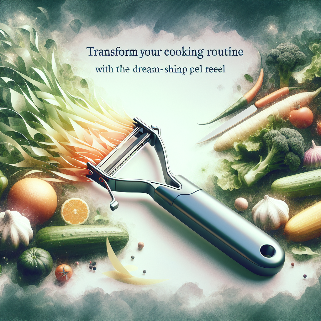 Transform Your Cooking Routine with the Dreamfarm Sharple Peeler
