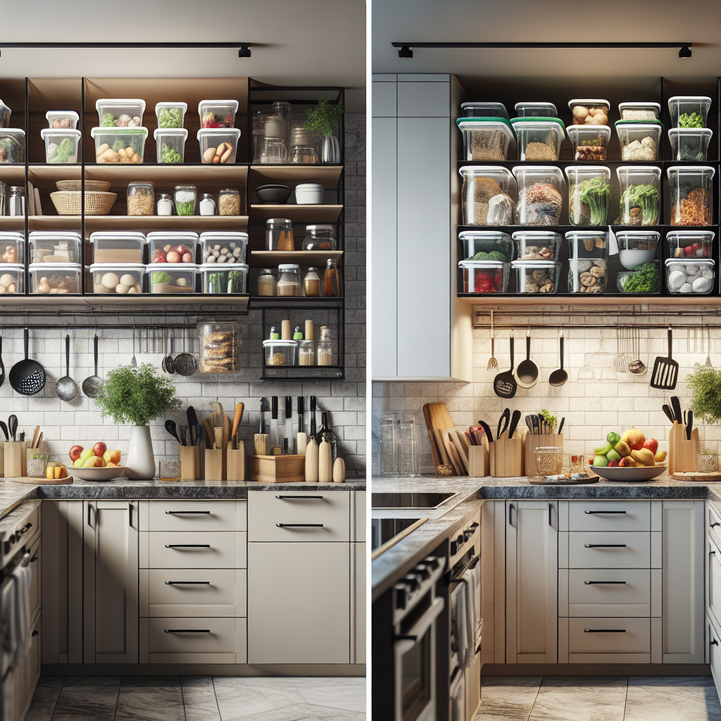 Transform Your Kitchen Chaos with Affordable Glass Storage Solutions