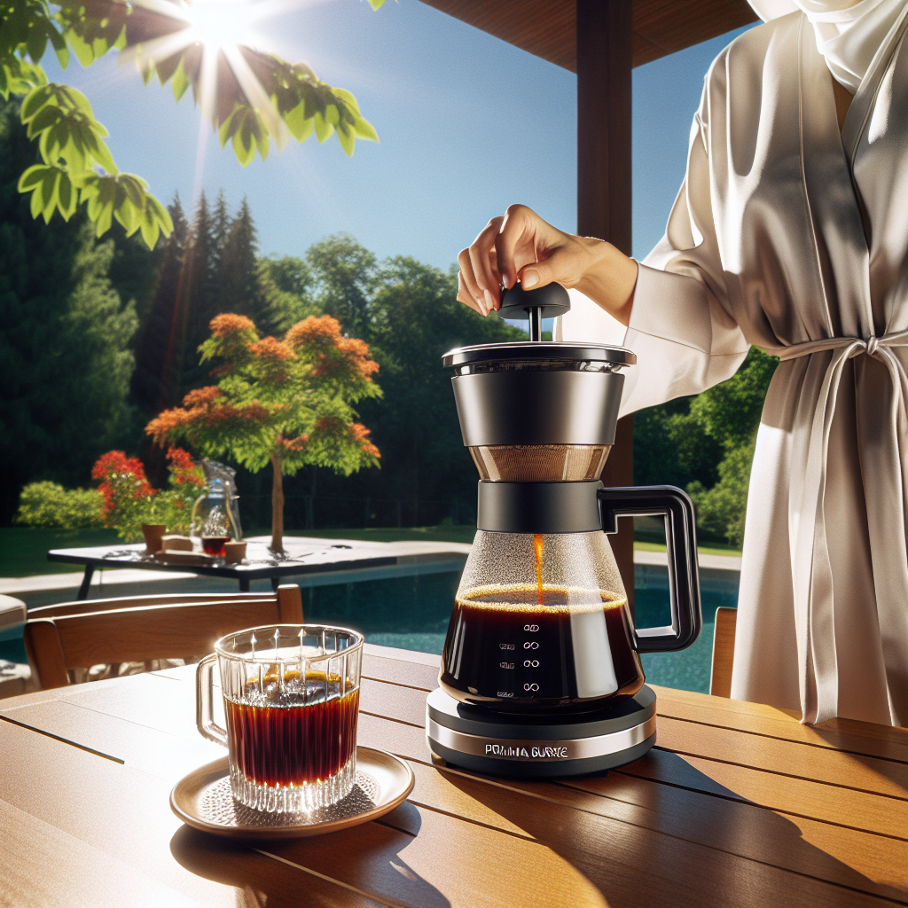 “Revolutionize Your Summer Coffee Ritual with the Primula Burke Deluxe Cold Brew Maker”