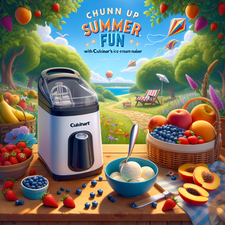 Churn Up Summer Fun with Cuisinart’s Top Ice Cream Maker
