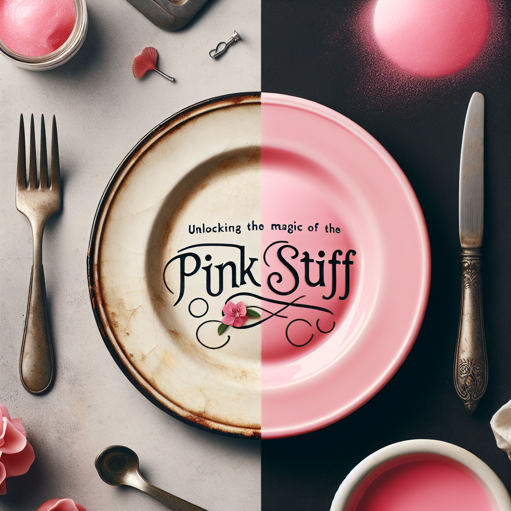 Restore Your Dinnerware: Unlocking The Magic of The Pink Stuff