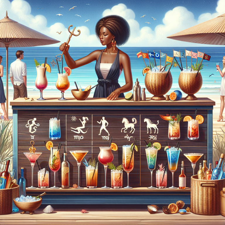 “Astrology-Inspired Cocktails: Your Perfect Summer Drink Based on Your Zodiac Sign”