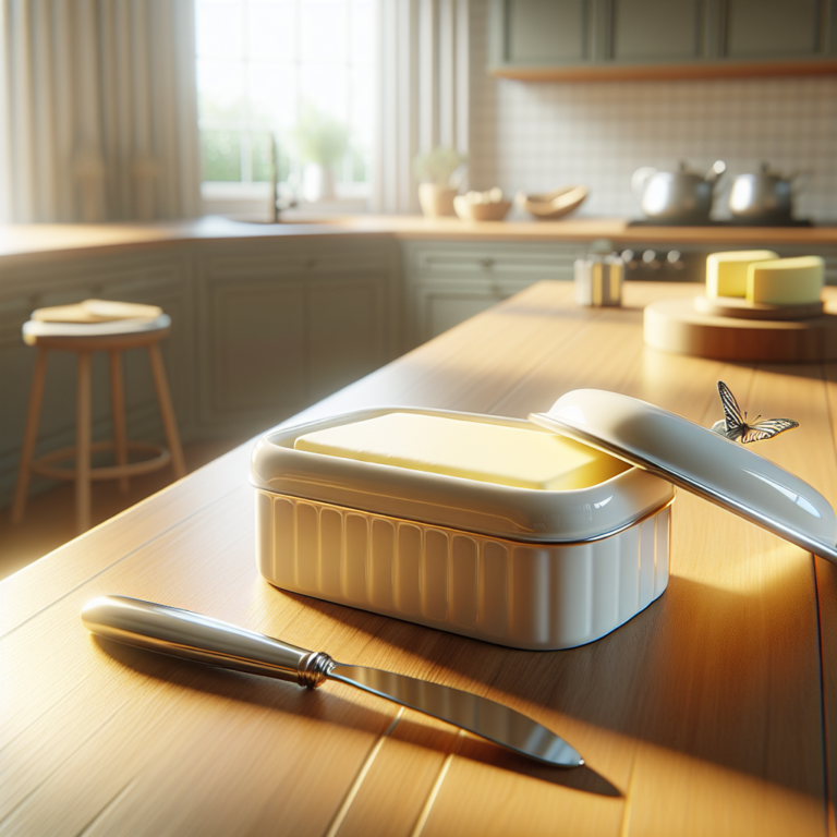 Transform Your Kitchen Experience with the Butterie Flip-Top Butter Dish