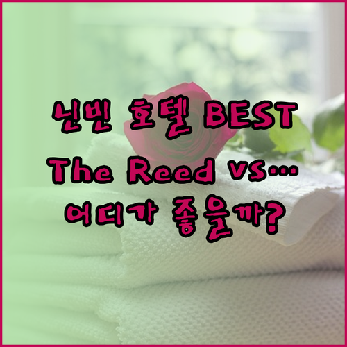 베트남 닌빈 최고의 호텔은 어디일까요? The Reed, 그린 베이, MT Collection 비교!