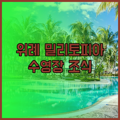 위례 밀리토피아 호텔 바이마린 수영장과 조식 뷔페 후기! 놓치지 마세요..
