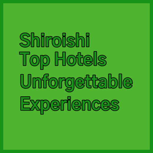 Unforgettable Shiroishi Experiences.. Top Hotel Picks!