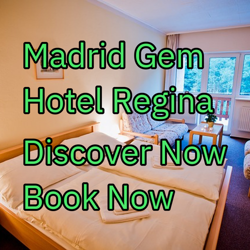 Discover Madrid's Hidden Gem.. Hotel Regina!