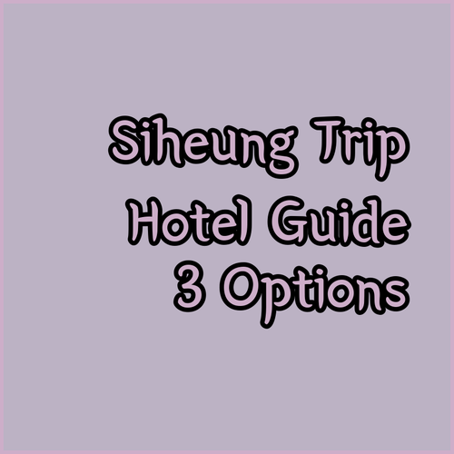 Planning a Siheung Trip? Three Hotel Options to Consider..