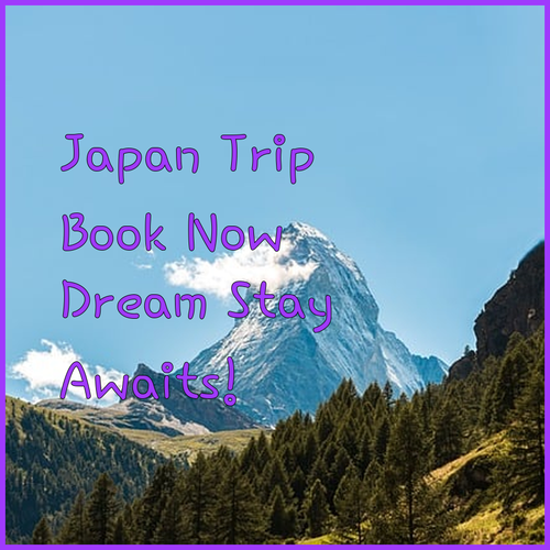 Japan Travel Awaits! Book Your Dream Stay Today