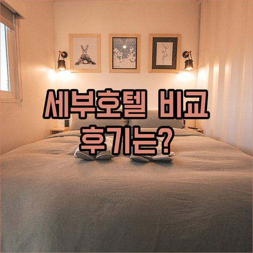 세부 호텔 3곳 비교분석 쉐라톤 세부 막탄 리조트 세다 아얄라 센터 바이 호텔 세부 후기는?