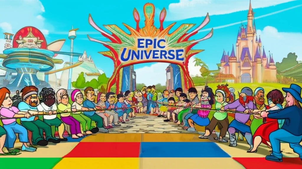 EPIC Universe 야경