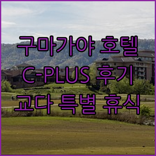 구마가야 HOTEL C-PLUS Adult Only 숙박 후기, 교다에서 즐기는 특별한 휴식!