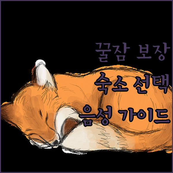 음성 여행 가이드 편안한 숙박을 위한 최고의 선택