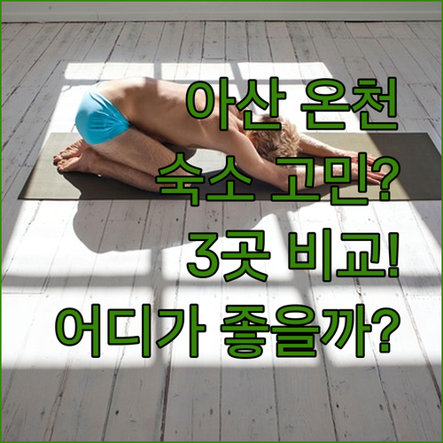 아산 온천 여행객 필독 레드하우스, 시크릿 무인텔, 브라운도트 호텔 완벽 비교!